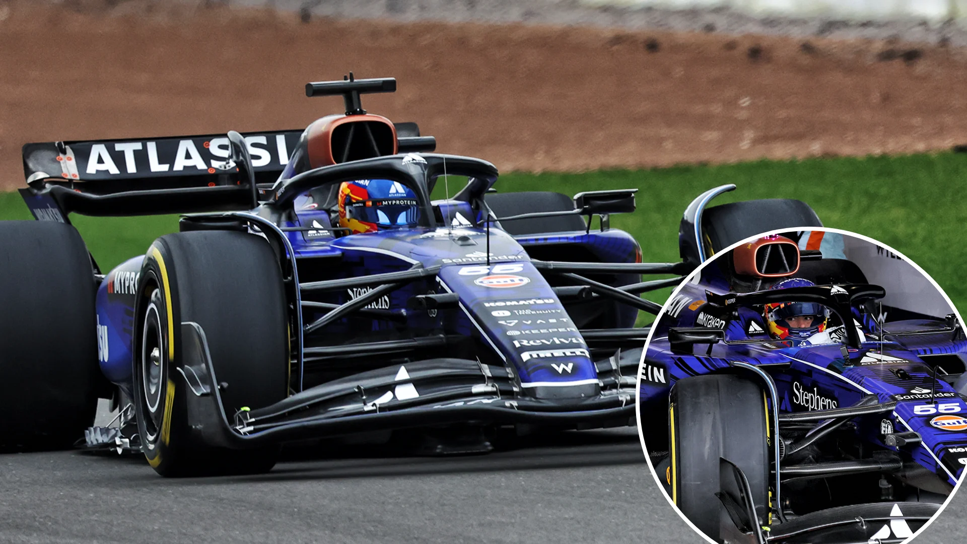 自動車 WILLIAMS F1 TEAM FULL VIEW Williams Williams – F1 Racing Team – Albon, Sainz